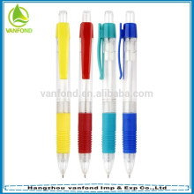 Transparent advertising plastic pens with customized logo